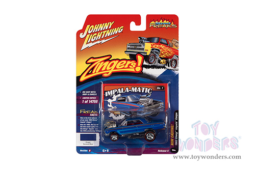 Round 2 Johnny Lightning - Street Freaks 2021 Release 4 Set B (1/64 scale diecast model car, Asstd.) JLSF022/48B