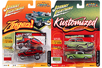 Round 2 Johnny Lightning - Street Freaks 2022 Release 1 Set A (1/64 scale diecast model car, Asstd.) JLSF023/48A