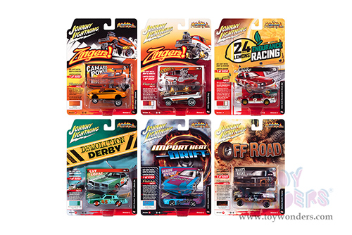 Round 2 Johnny Lightning - Street Freaks 2022 Release 2 Set B (1/64 scale diecast model car, Asstd.) JLSF024/48B MAP: $7.99