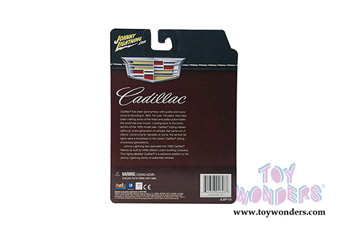 Round 2 Johnny Lightning - Cadillac&reg; Hearse (1959, 1/64 scale diecast model car, Brown) JLSP113/24
