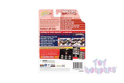 Round 2 Johnny Lightning - Muscle Cars U.S.A. | Chevrolet&reg; Chevelle SS 454 Hardtop Class of 1971 (1971, 1/64 scale diecast model car, Black) JLSP154/24B