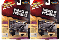 Round 2 Johnny Lightning - Street Freaks 2021 Release 4 Set B | Chevrolet&reg; El Camino&trade; - Project in Progress (1966, 1/64 scale diecast model car, Lemonwood Yellow Gloss w/Primer & Rust) JLSP212/24B