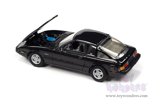 Round 2 Johnny Lightning - Classic Gold 2022 Release 2 Set A | Mazda RX-7 (1982, 1/64 scale diecast model car, Tornado Silver Metallic) JLSP244/24A