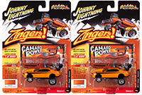 Round 2 Johnny Lightning - Street Freaks | Chevrolet&reg; Camaro - Zingers (1/64 scale diecast model car, Orange) JLSP250/24A MAP: $7.99