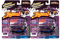 Round 2 Johnny Lightning - Street Freaks | Chevrolet® Camaro - Zingers (1/64 scale diecast model car, Blue) JLSP250/24B MAP: $7.99