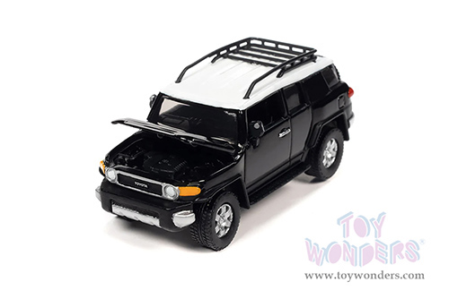 Round 2 Johnny Lightning - Classic Gold 2022 Release 3 Set B | Toyota FJ Cruiser (2007, 1/64 scale diecast model car, Black Diamond) JLSP278/24B MAP: $7.99