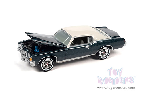 Round 2 Johnny Lightning - Classic Gold 2022 Release 3 Set B | Pontiac&reg; Grand Prix&trade; (1971, 1/64 scale diecast model car, Bluestone Gray) JLSP283/24B MAP: $7.99