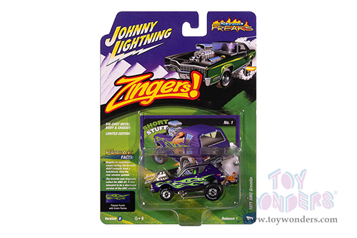 Round 2 Johnny Lightning - Street Freaks | AMC Gremlin - Zingers!™ (1971, 1/64 scale diecast model car, Metallic Passion Purple) JLSP402/24B MAP: $9.49