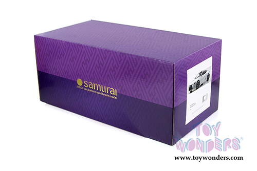 Kyosho Samurai - Lexus LC500H Hardtop (1/18 scale resin model car, White) KSR18024W