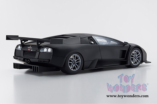 Kyosho Samurai - Lamborghini Murcielago R-GT Hardtop (1/18 scale resin model car, Matte Black) KSR18505BK
