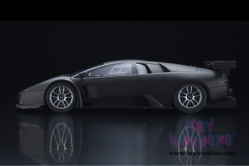 Kyosho Samurai - Lamborghini Murcielago R-GT Hardtop (1/18 scale resin model car, Matte Black) KSR18505BK