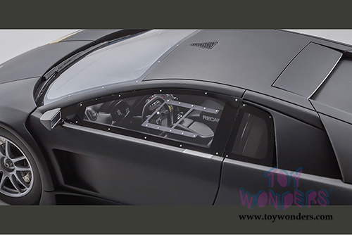 Kyosho Samurai - Lamborghini Murcielago R-GT Hardtop (1/18 scale resin model car, Matte Black) KSR18505BK