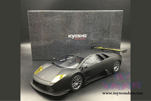 Kyosho Samurai - Lamborghini Murcielago R-GT Hardtop (1/18 scale resin model car, Matte Black) KSR18505BK