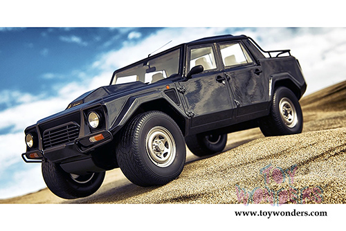 Kyosho Samurai - Lamborghini LM002 SUV (1/18 scale resin model car, Black) KSR18508BK