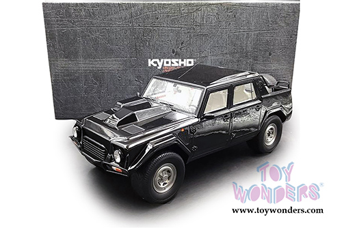 Kyosho Samurai - Lamborghini LM002 SUV (1/18 scale resin model car, Black) KSR18508BK