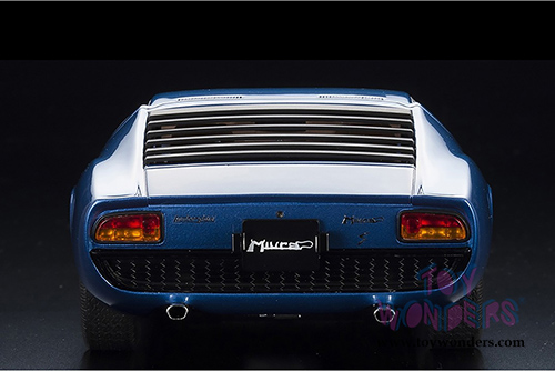 Kyosho Samurai - Lamborghini Miura P 400 S Coupe (1/18 scale resin model car, Blue) KSR18506BL