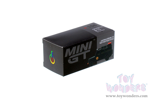 Mini GT - EMS Exclusive | Land Rover Defender 110 Badan Intelijen Negara Indonesia (1/64 scale diecast model car, Black) MGT00158/48