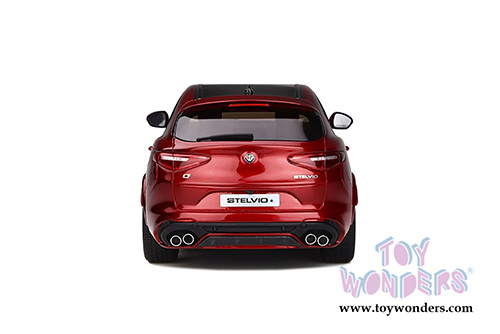 Ottomobile - Alfa Romeo Stelvio Quadrifoglio (2017, 1/18 scale resin model car, Burgundy) OT285