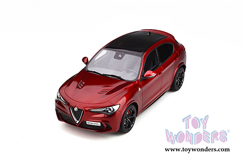 Ottomobile - Alfa Romeo Stelvio Quadrifoglio (2017, 1/18 scale resin model car, Burgundy) OT285