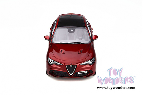 Ottomobile - Alfa Romeo Stelvio Quadrifoglio (2017, 1/18 scale resin model car, Burgundy) OT285