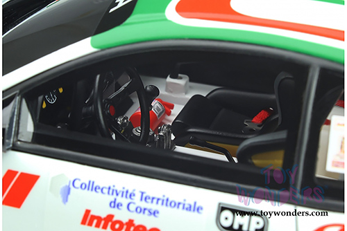 Ottomobile - Toyota Celica GT Four ST205 Hardtop (1995, 1/18 scale resin model car, White/Red/Green) OT302