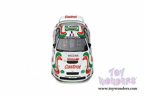 Ottomobile - Toyota Celica GT Four ST205 Hardtop (1995, 1/18 scale resin model car, White/Red/Green) OT302
