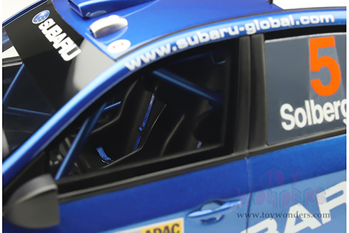 Ottomobile - Subaru Impreza 3 WRC #5 Petter Solberg Hardtop (2008, 1/18 scale resin model car, Blue) OT365