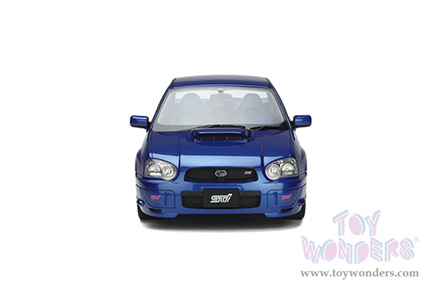 Ottomobile - Subaru Impreza 2 Ph.2 WRX STI Hardtop (2003, 1/18 scale resin model car, World Rally Blue Pearl) OT369
