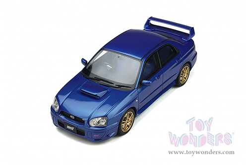 Ottomobile - Subaru Impreza 2 Ph.2 WRX STI Hardtop (2003, 1/18 scale resin model car, World Rally Blue Pearl) OT369