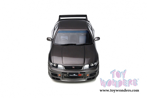 Ottomobile - Nissan Skyline GT-R "Grand Touring Car" by Omori Factory (BCNR33) (2016, 1/18 scale resin model car, Dark Grey) OT758