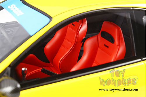 Ottomobile - Honda Integra DC2 Spoon (1998, 1/18 scale resin model car, Sunlight Yellow/Black) OT792