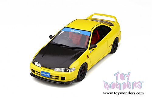 Ottomobile - Honda Integra DC2 Spoon (1998, 1/18 scale resin model car, Sunlight Yellow/Black) OT792