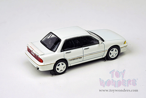 Paragon - Mitsubishi Galant VR-4 LHD (1/64 scale diecast model car, Sophia White) PA55106W