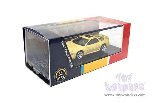Paragon - Mitsubishi 3000GT GTO (1/64 scale diecast model car, Martinique Yellow Pearl) PA55137YL