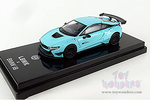 Paragon - Liberty Walk BMW i8 (1/64 scale diecast model car, Peppermint Green/Black) PA55143GN