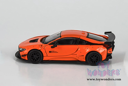 Paragon - BMW i8 Liberty Walk Hardtop (1/64 scale diecast model car, Orange) PA55144OR