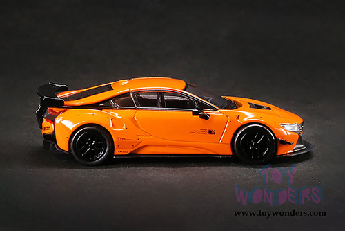 Paragon - BMW i8 Liberty Walk Hardtop (1/64 scale diecast model car, Orange) PA55144OR