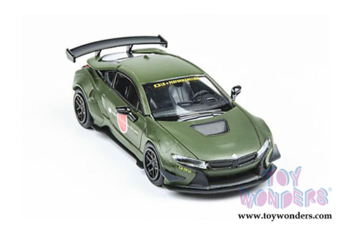 Paragon - BMW i8 Zero Liberty Walk Hardtop (1/64 scale diecast model car, Green) PA55145GN