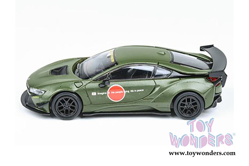 Paragon - BMW i8 Zero Liberty Walk Hardtop (1/64 scale diecast model car, Green) PA55145GN