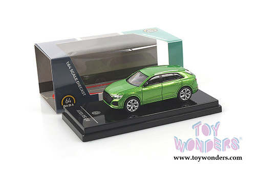 Paragon - Audi RS Q8 LHD Hardtop (1/64 scale diecast model car, Java Green) PA55171GN