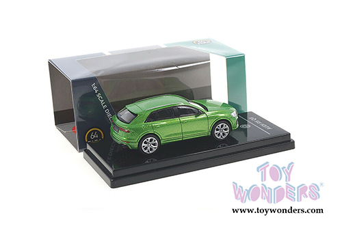 Paragon - Audi RS Q8 LHD Hardtop (1/64 scale diecast model car, Java Green) PA55171GN