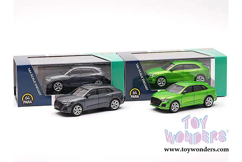 Paragon - Audi RS Q8 LHD Hardtop (1/64 scale diecast model car, Java Green) PA55171GN