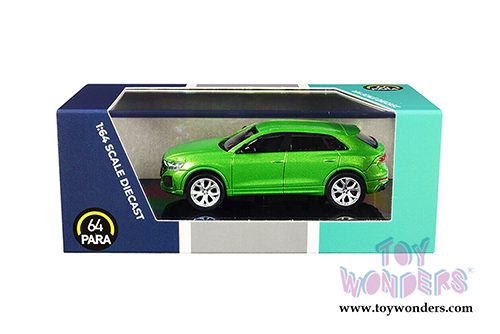 Paragon - Audi RS Q8 LHD Hardtop (1/64 scale diecast model car, Java Green) PA55171GN