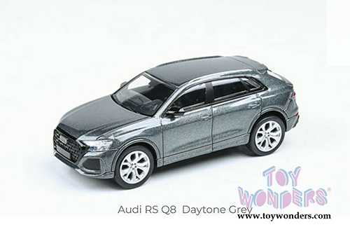 Paragon - Audi RS Q8 LHD Hardtop (1/64 scale diecast model car, Daytona Grey) PA55172GY