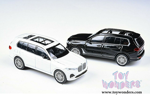 Paragon - BMW X7 LHD Hardtop (2018, 1/64 scale diecast model car, Black) PA55191BK