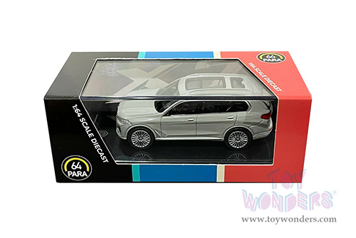 Paragon - BMW X7 (1/64 scale diecast model car, Nardo Gray) PA55195GY