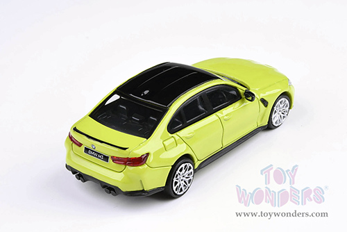 Paragon - BMW M3 (G80) (1/64 scale diecast model car, Sao Paulo Yellow) PA55204YL