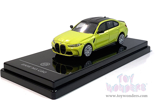 Paragon - BMW M3 (G80) (1/64 scale diecast model car, Sao Paulo Yellow) PA55204YL