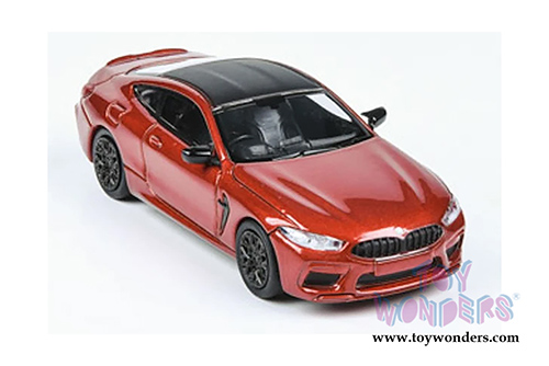 Paragon - BMW M8 Coupe (1/64 scale diecast model car, Motegi Red Metallic) PA55211R