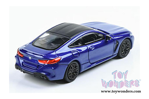 Paragon - BMW M8 Coupe (1/64 scale diecast model car, Marina Bay Blue Metallic) PA55212BU